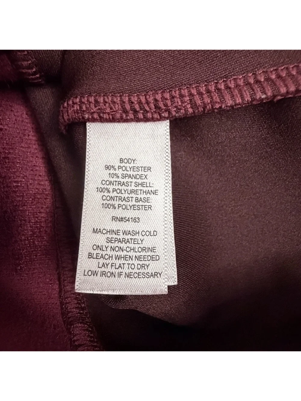 Marc New York Burgundy Faux Suede Leather Zip Front Mini Skirt XS